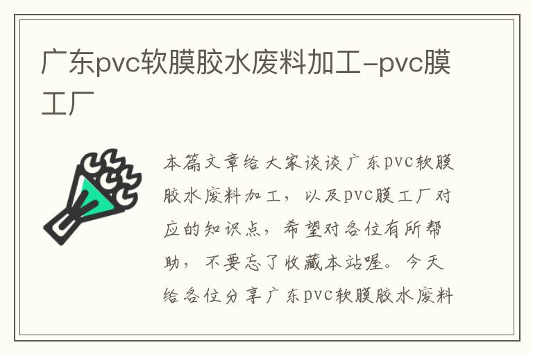 广东pvc软膜胶水废料加工-pvc膜工厂